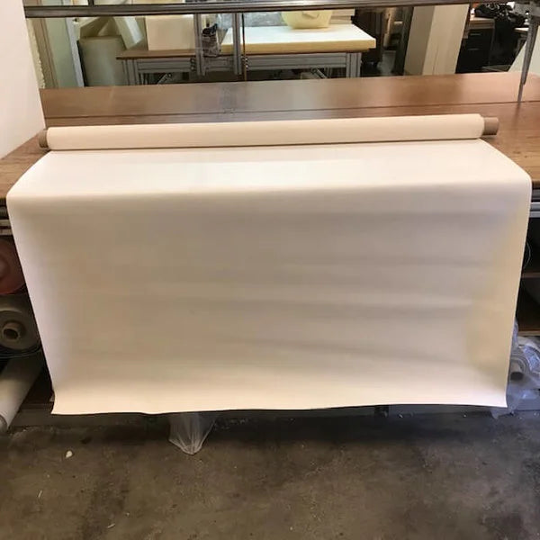 Polsterstoff Kunstleder Skai Cremefarben 90