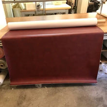 Polsterstoff Kunstleder Skai Bordeaux rot meliert 29